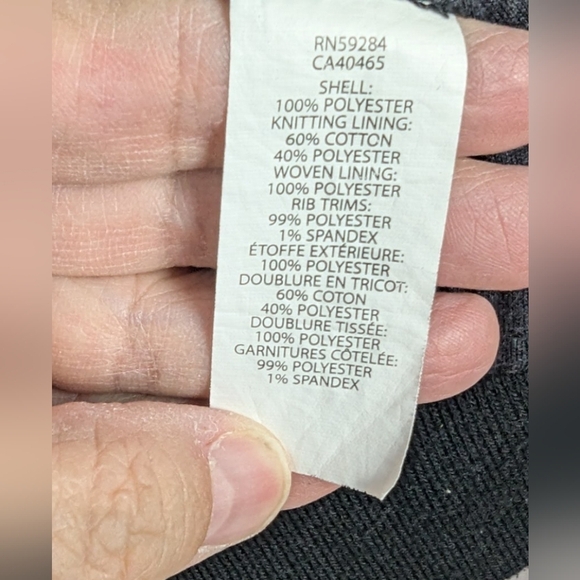 The Children's Place size 7/8 black lined jacket for kids - Picture 4 of 9